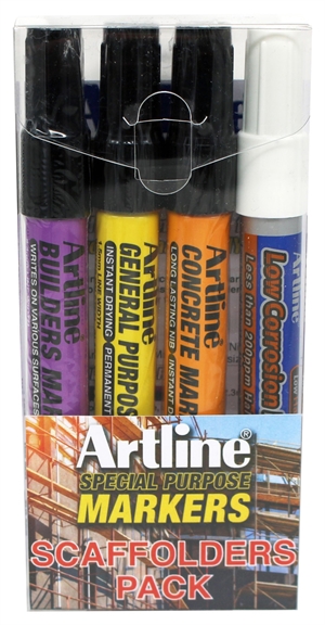 Artline Steigerbouwers Set 4-pack